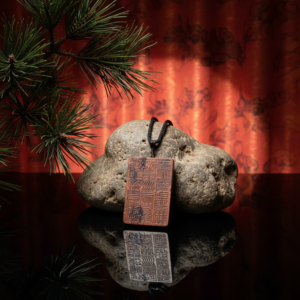 Thunder-struck wood，Taoism，Protection，All-natural，Pendant
